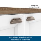 Balcão De Cozinha 80cm 2 Portas Sem Tampo Unna Yescasa Branco