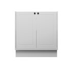 Balcão De Cozinha 80cm 2 Portas Sevilha Branco Ártico