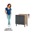 Balcão De Cozinha 80cm Barcelona Multimóveis Cr6162 Aveiro/gr