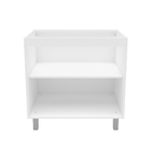 Balcão de Cozinha 80cm Branco Spring