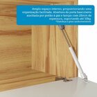 Balcão De Cozinha 80cm Com 1 Porta Basculante 1 Gavetão E Tam