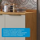 Balcão De Cozinha 80cm Com 2 Portas E Tampo 100% Mdf Noruega