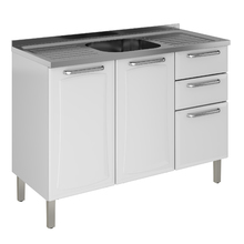 Balcao De Cozinha Para Cooktop 5 Bocas Aco Branco Clarice Itatiaia Leroy Merlin