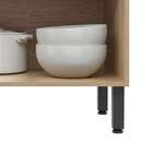 Balcão De Cozinha Anis 2 Pt Aveiro E Branco