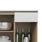 Balcão De Cozinha Anis 3 Pt 1 Gv Aveiro E Branco