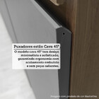 Balcão De Cozinha Canto Diagonal 74cm 1 Porta Sem Tampo Slim