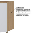 Balcão De Cozinha Canto Diagonal 74cm 1 Porta Sem Tampo Slim