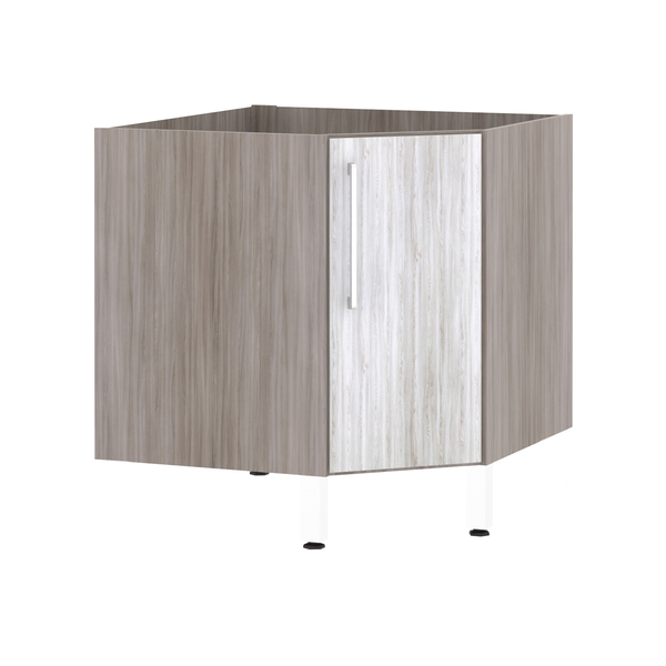 Balcão de Cozinha Canto Diagonal 76x82,5x75cm Canova Prime Luciane