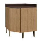 Balcão De Cozinha Canto Oblíquo Com Tampo 1 Porta Dubai 2908