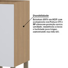 Balcão De Cozinha Canto Reto 80cm 1 Porta Sem Tampo Slim Luci
