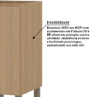 Balcão De Cozinha Canto Reto 80cm 1 Porta Sem Tampo Slim Luci