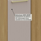 Balcão De Cozinha Canto Reto 95cm 1 Porta Elegance Luciane Mó