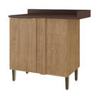 Balcão De Cozinha Canto Reto Com Tampo 1 Porta Dubai 2904 Cas