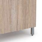 Balcão De Cozinha Cheff Master Com Tampo 2 Pt  Carvalho