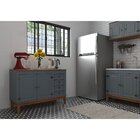 Balcão De Cozinha Cinza