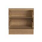 Balcão De Cozinha Classíca Quiditá 2 Gavetas Marrom Bronze