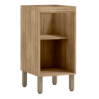 Balcão De Cozinha Com 1 Porta Salvador Freijó Vanilla