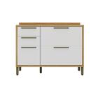 Balcão De Cozinha Com 2 Portas 3 Gavetas E Tampo 100% Mdf Syr