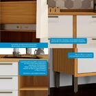 Balcão De Cozinha Com 2 Portas 3 Gavetas E Tampo 100% Mdf Syr