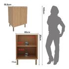 Balcão De Cozinha Com 2 Portas 60cm Multimóveis Cr20425