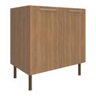 Balcão De Cozinha Com 2 Portas 80cm Multimóveis Cr20424
