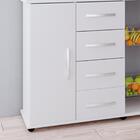 Balcao De Cozinha Com Fruteira 4 Gav 1 Pt Ca02 Mpri