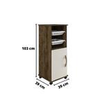 Balcão De Cozinha Com Fruteira Paraná Arte Móveis Ipê Off Whi