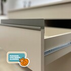 Balcão De Cozinha Com Tampo 1,20m 3 Portas 1 Gaveta Vanilla L