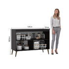 Balcão De Cozinha Com Tampo 120cm 2 Portas Veneza Luciane Móv