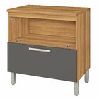 Balcão De Cozinha Com Tampo 1 Porta 1 Gaveta Burguesa Premium