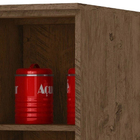 Balcão De Cozinha Com Tampo 1 Porta 40 Cm Milla Castanho Bran