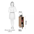 Balcão De Cozinha Com Tampo 20 Cm 1 Porta De Abrir 1 Pratelei