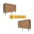 Balcão De Cozinha Com Tampo 2 Portas E 3 Gavetas 120cm Multim