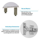 Balcão De Cozinha Com Tampo 60cm 2 Portas Art Luciane Móveis
