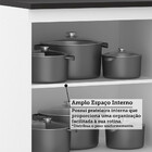 Balcão De Cozinha Com Tampo 70cm 2 Portas Dora Luciane Móveis