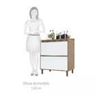 Balcão De Cozinha Com Tampo 80 Cm 2 Gavetões Mel Luciane Móve