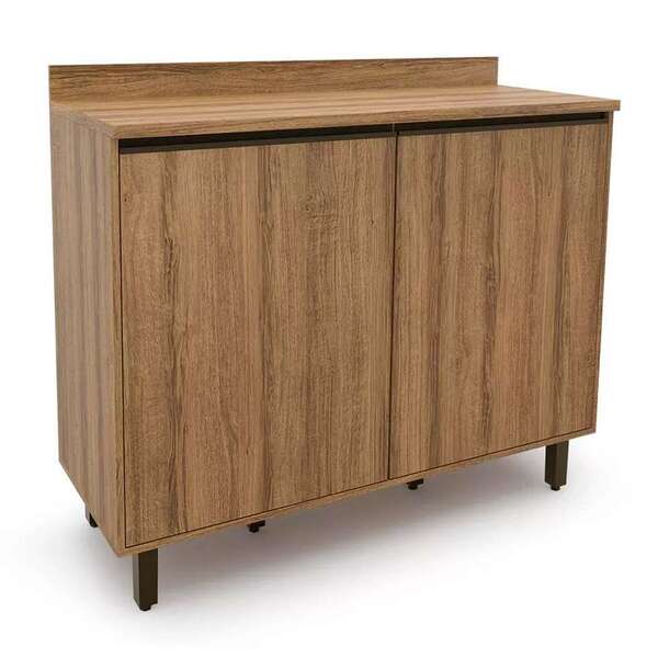 Balcão De Cozinha Com Tampo Confort 2 Pt Cinamomo