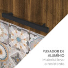 Balcão De Cozinha Com Tampo Espaguete 2 Pt Alamo E Verde Amal