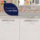 Balcão De Cozinha De Aço 5 Portas Para Pia Star New Branco