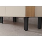 Balcão De Cozinha De Canto Angular 1 Porta Em Mdf Com Tampo P