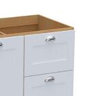 Balcão De Cozinha Ditália Denver Riviera Com Branco Cd-1014