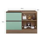 Balcão De Cozinha Edna 1 Pt 3 Gv Carvalho E Menta