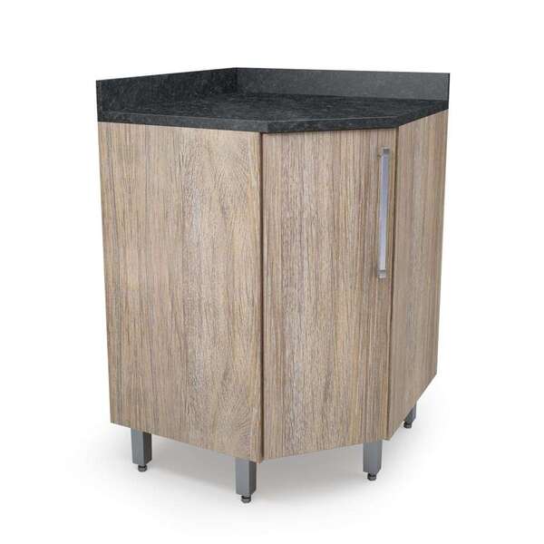 Balcão De Cozinha Evolution 1 Pt  Carvalho