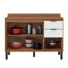 Balcão De Cozinha Firenze Com Tampo 3 Pt 2 Gv Amendola E Bran