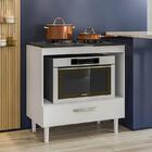 Balcão De Cozinha Fit 80 Com Tampo Para Cooktop - Nicioli