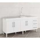 Balcão De Cozinha Flex 4 Pt 3 Gv Branco