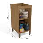 Balcão De Cozinha Frow Pt Freijó