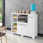 Balcao De Cozinha Fruteira Quenia Branco Casa Mobilia