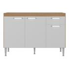 Balcão De Cozinha Gabinete Para Pia 120cm Paris Multimóveis M