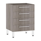 Balcão de Cozinha Gaveteiro 53x82,5x53cm Malbec Prime Luciane